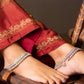 Anaya Classic Ball Motif Anklet Pair