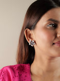 Rose Bloom Spiral Studs