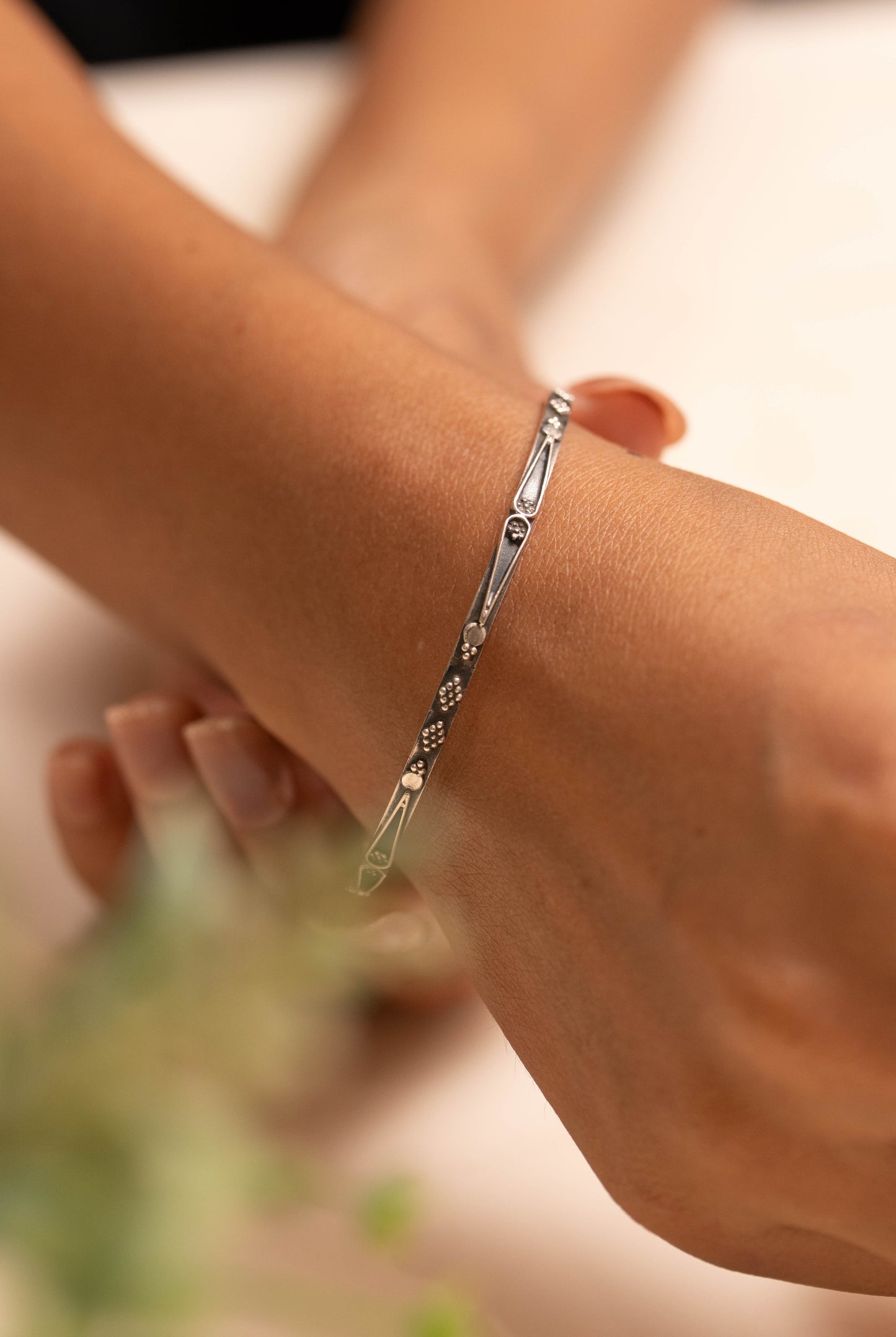 Anaya Vintage Vine Bangle