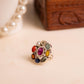 Navratna Statement Cocktail Ring