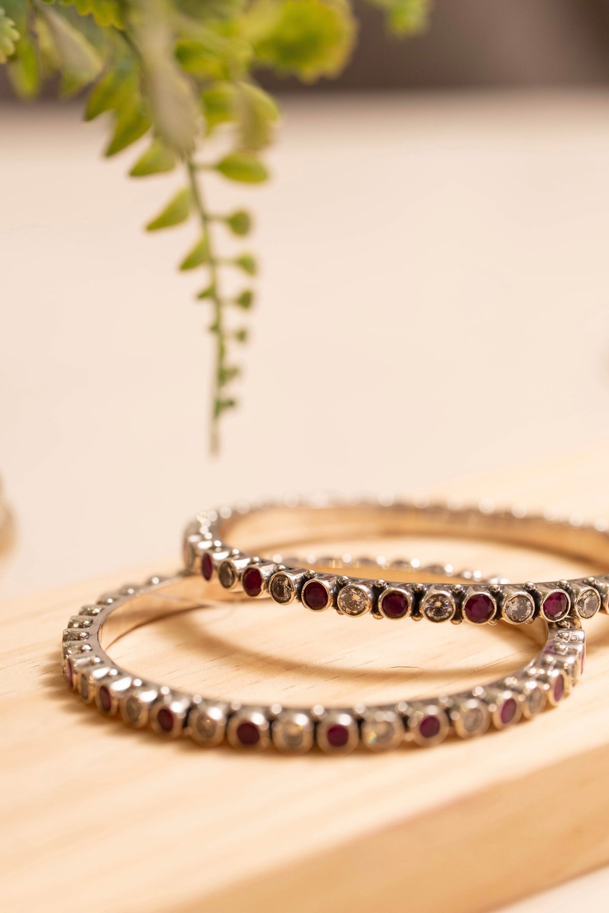 Mishi Ruby Trail Bangle