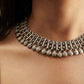Aadhya Intricate Floral Drape Necklace