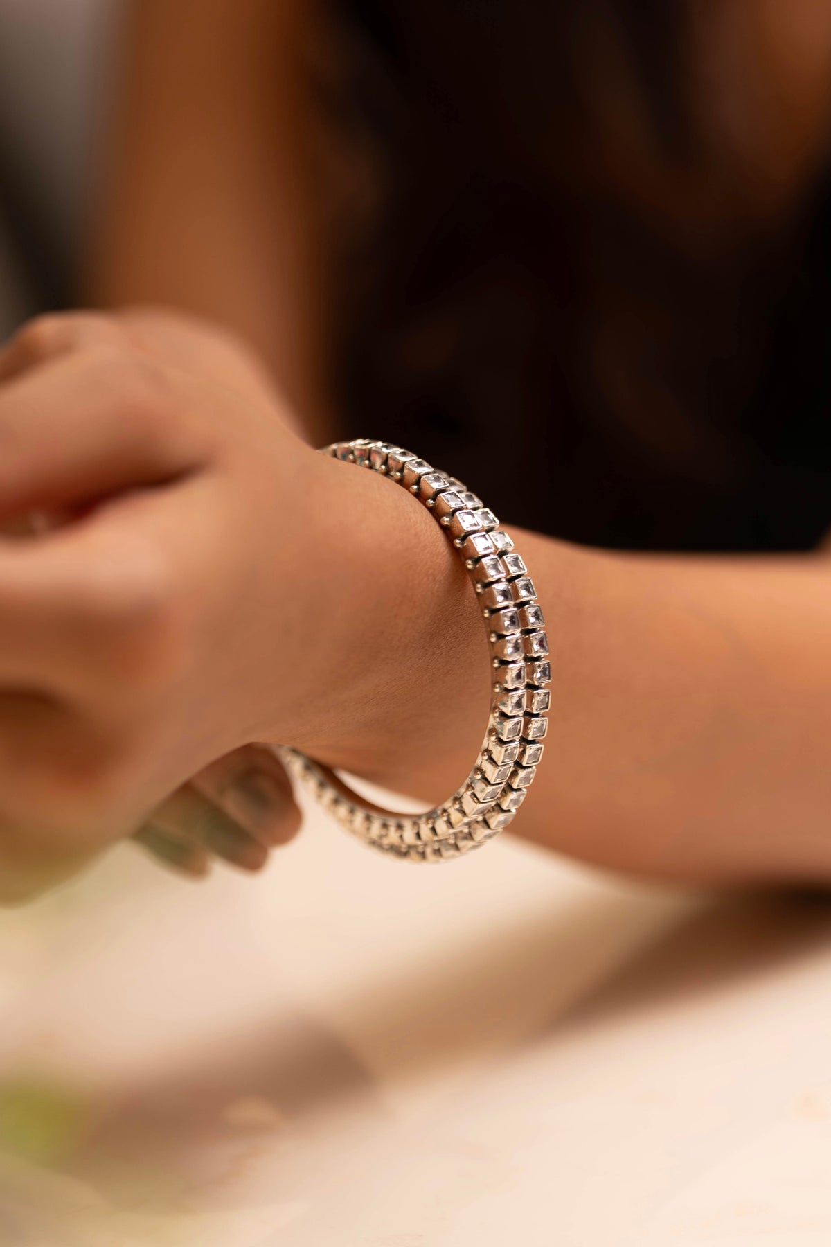 Mishi Prism Crystal Bangle