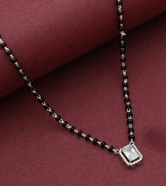 Modern Square Radiance Mangalsutra