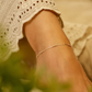 Anaya Triple Bead Anklet