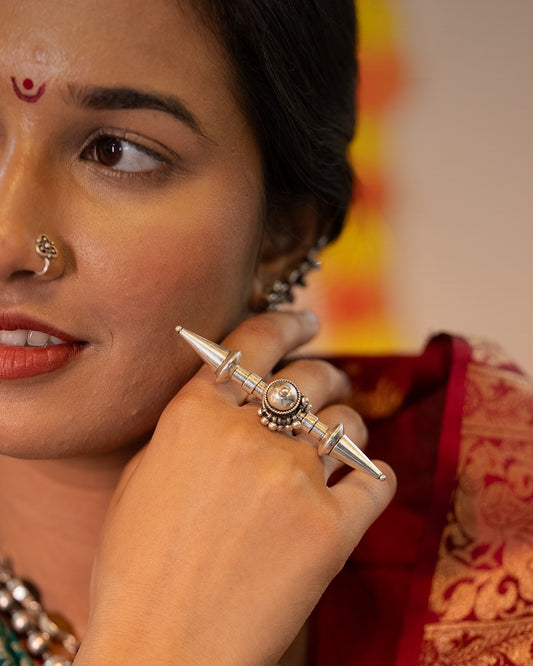 Anaya Tribal Arrow Ring