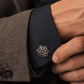 Anokhi Midnight Mandala Cufflinks