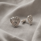 Anokhi Midnight Heart Cufflinks