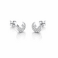 Celeste Diamond Moon Studs