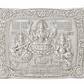 Shree Lakshmi Ganesh Saraswati Silver Frame