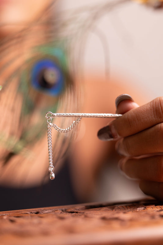 Kanha Saaj Shringar Silver Murli