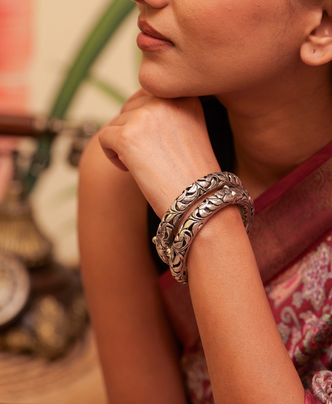 Tattva Classic Chitai Vintage Kada