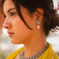 Virasat Intricate Jali Pearl Drop Choker Set