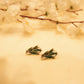Aadhya Leaf Enamel Earring