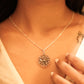 Lustre Flower Twinkling Necklace
