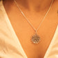 Lustre Flower Twinkling Necklace