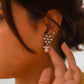 Virasat Floral Pearl Drop Earring
