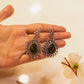 Midnight Luster Twinkling Drop Earring