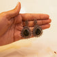 Midnight Luster Twinkling Drop Earring