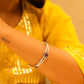 Celestial Multistone Double Layered Bangle
