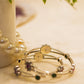 Celestial Multistone Double Layered Bangle