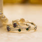 Celestial Multistone Double Layered Bangle