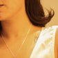 Lustre Flower Twinkling Necklace Set