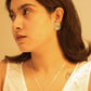 Lustre Flower Twinkling Necklace Set