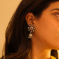 Anokhi Textured Floral Jhumka