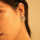 Lustre Flower Twinkling Stud Earrings