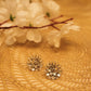 Lustre Flower Twinkling Stud Earrings