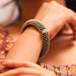 Anaya Mini Floral Weave Kada