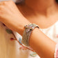 Aadhya Classic Woven Silver Kada