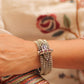 Aadhya Classic Woven Silver Kada