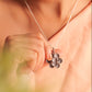 Ruh Embossed Flower Pendant