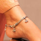 Aadhya Double Layered Ghungroo Anklet Pair