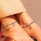 Aadhya Double Layered Ghungroo Anklet Pair