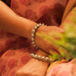 Mishi Sunehri Jadau Phool Kada