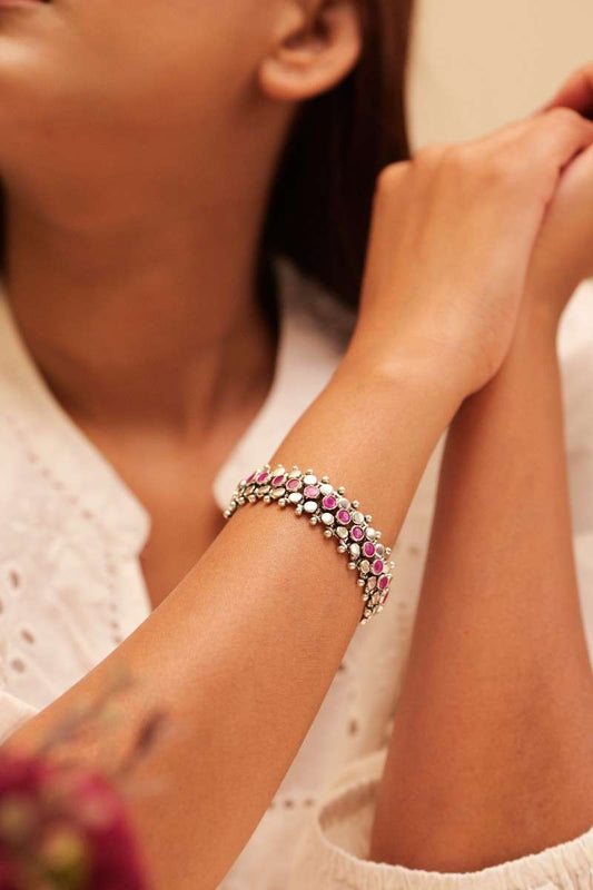 Tattva Ruby Jadau Vintage Bracelet