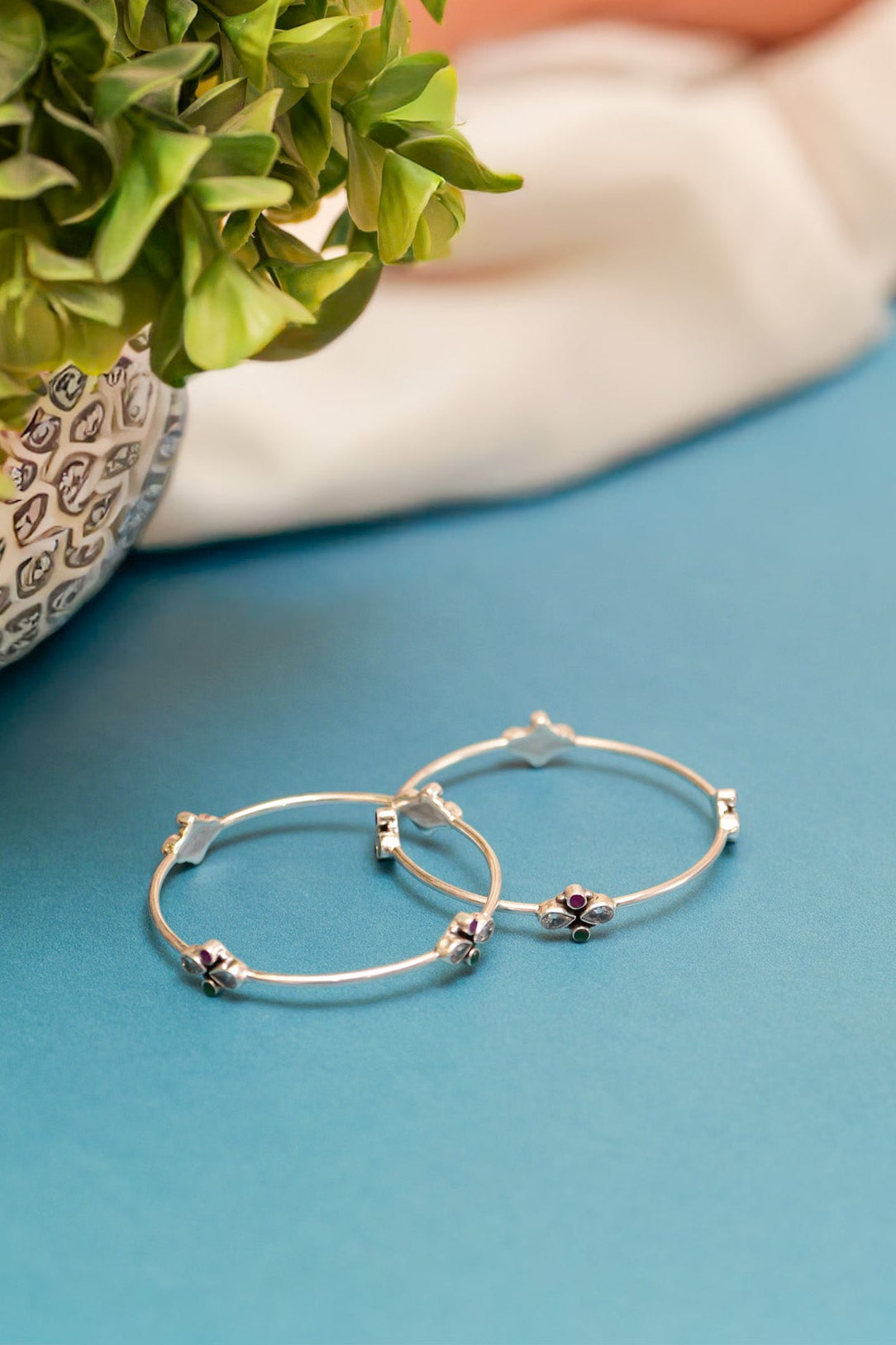 Celestial Multistone Signature Bangle