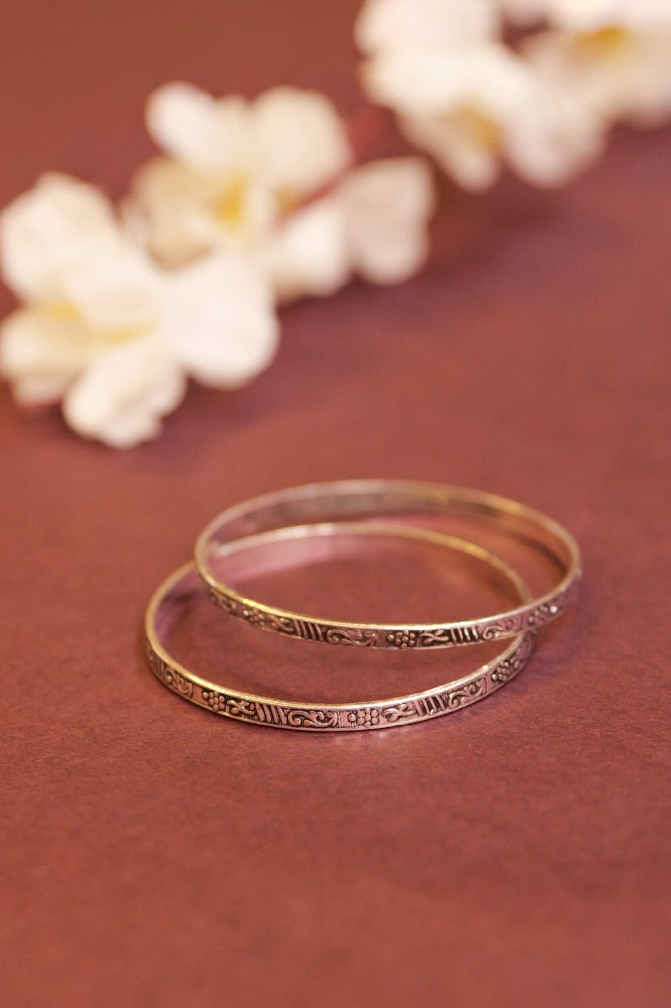 Mishi Floral Artisan Bangle