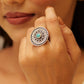Anokhi Turquoise Mandala Ring