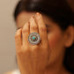 Anokhi Turquoise Mandala Ring