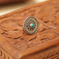 Anokhi Turquoise Mandala Ring