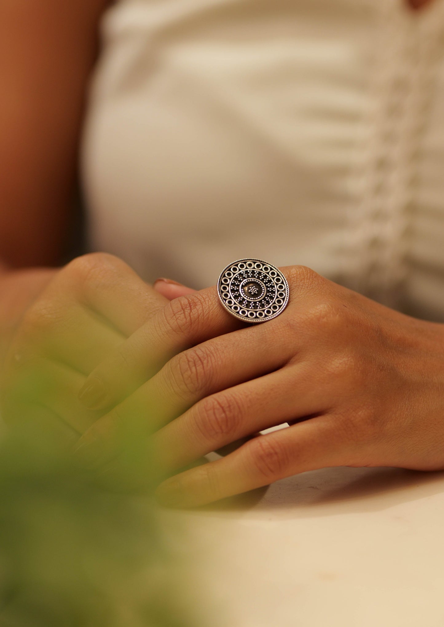 Anokhi Concentric Circle Ring