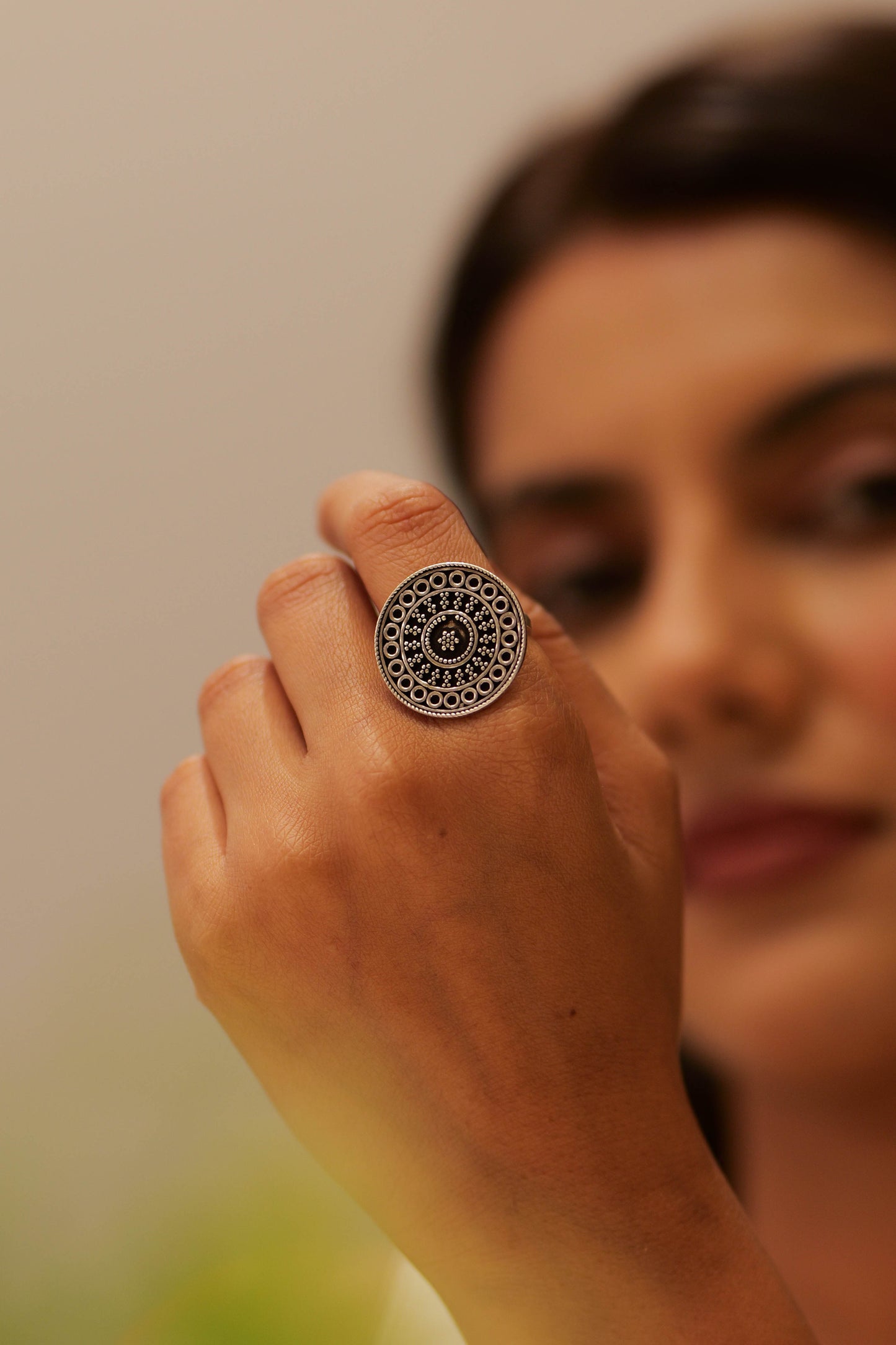 Anokhi Concentric Circle Ring