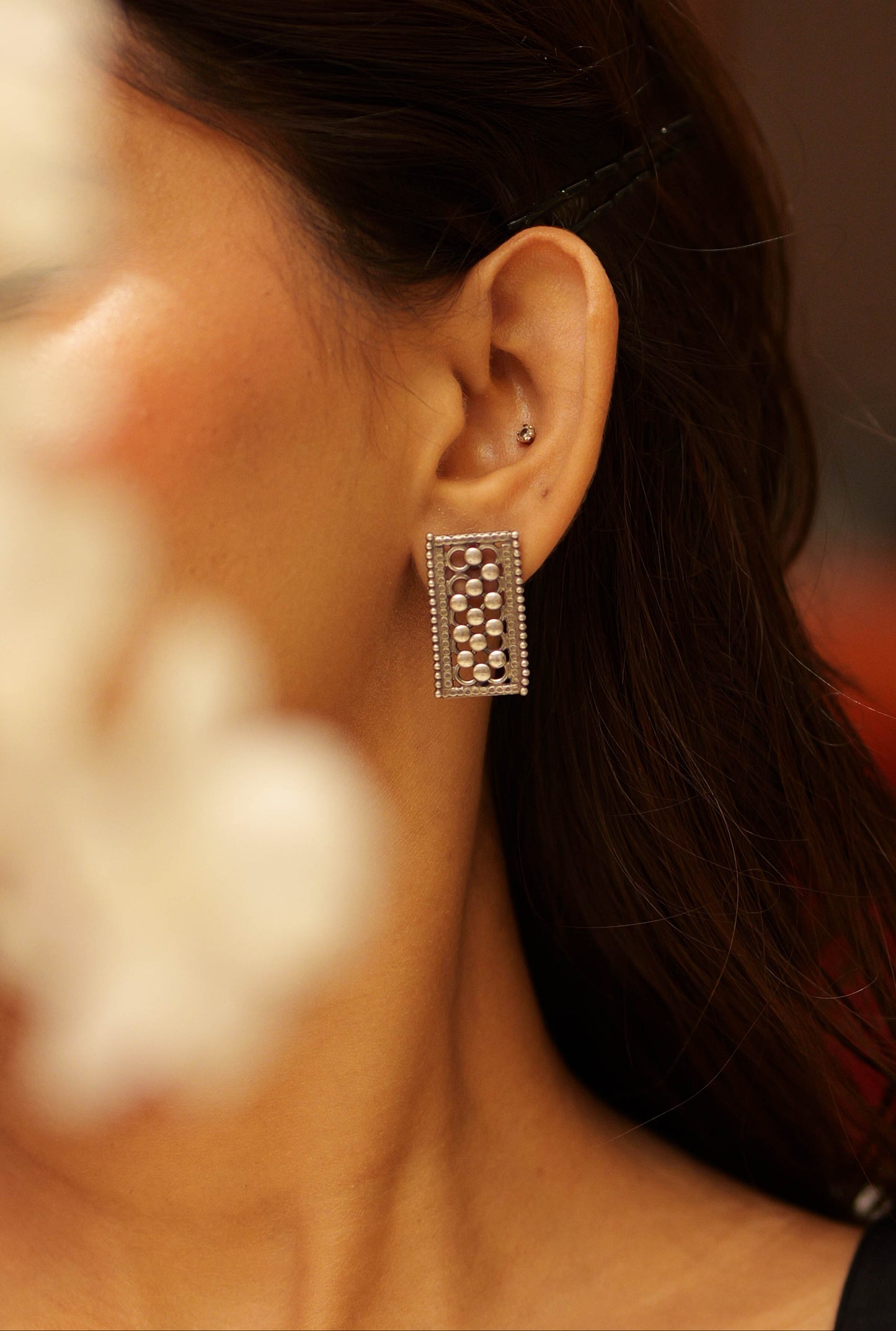 Tattva Classic Daana Jali Studs