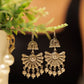 Anokhi Peacock Drop Earrings