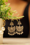 Anokhi Peacock Drop Earrings