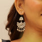 Anokhi Peacock Drop Earrings